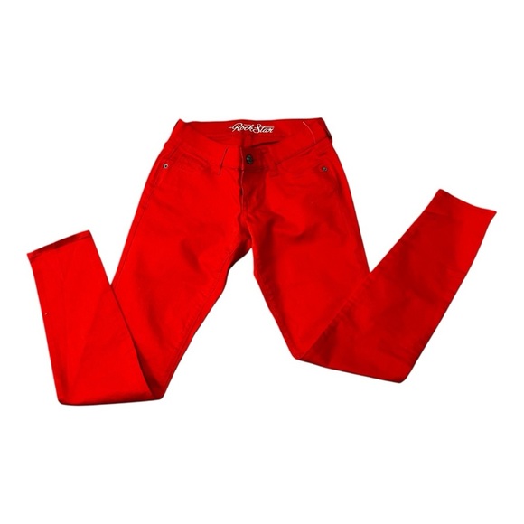 NWOT Old Navy Rock Star Coral Skinny Jeans 2P - Picture 2 of 7